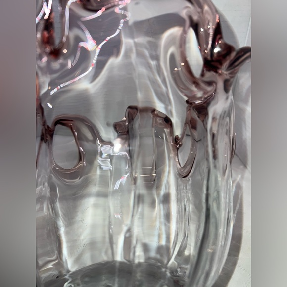 🌟🌟 Murano Glass Vase Made in Italy Hx9”, Dx8” - Picture 6 of 11